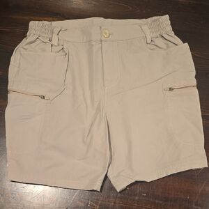 ​Willit Khaki Hiking Outdoor Shorts with Cargo Pockets Size Medium
